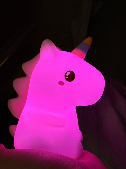 Unicorn Silicone LED Night Light