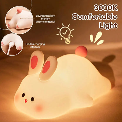 Cute Rabbit Night Light